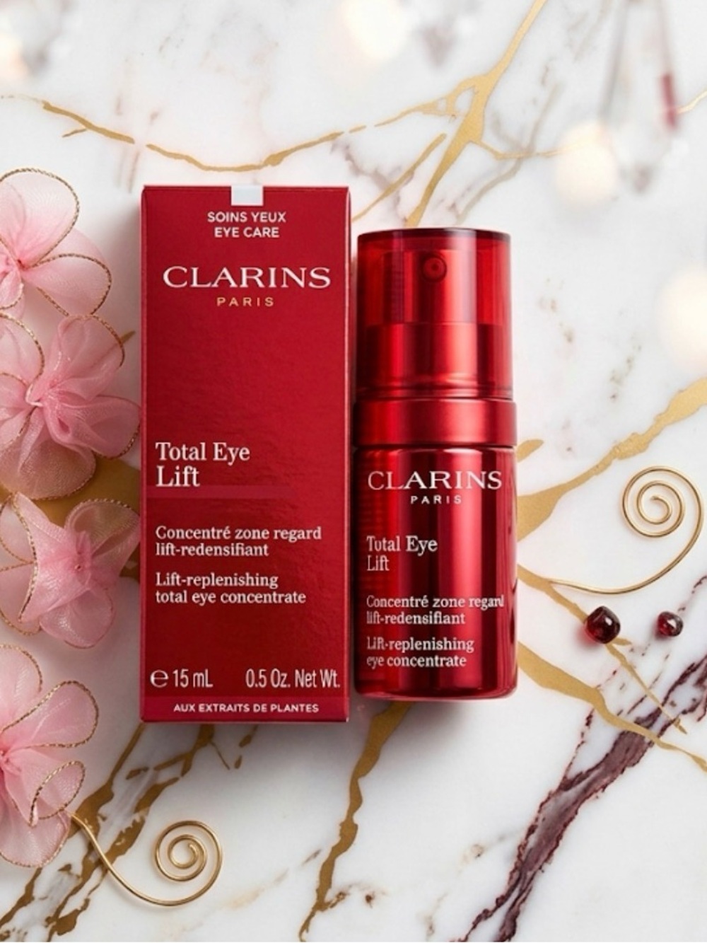 Clarins Total Eye Lift Concentrate Brand new in box Amazing!